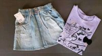 2tlg. Set H&M Jeansrock & Shirt Gr. 122/128 Leipzig - Lausen-Grünau Vorschau