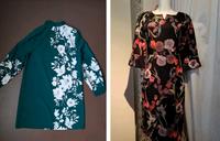 Kleid edel chic elegant Blumen Hingucker Etuikleid Cocktailkleid Hamburg-Nord - Hamburg Winterhude Vorschau
