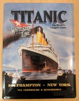 Retro Titanic-Metallschild + Geschenk Stuttgart - Stuttgart-Nord Vorschau