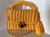 Gehäkelte gelbe Tasche Crochet Bag Sachsen - Borna Vorschau