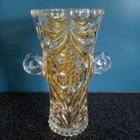 Gelbe Bleikristall Vase aus den 70er Höhe 20cm *Neu und Unbenuzt* Baden-Württemberg - Nufringen Vorschau