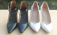 BLACK & WHITE Damen Pumps von tanca <37> und bershka <38> Stuttgart - Stammheim Vorschau