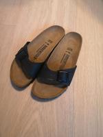 birkenstock Madrid neu schwarz Matt 37 schmal Sachsen - Lichtentanne Vorschau