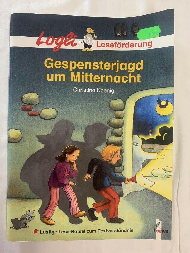 Logli Löwe Gespensterjagd um Mitternacht Leseförderung in Berlin