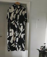 C&A Blusenkleid, schwarz/creme, Gr L/XL Baden-Württemberg - Untereisesheim Vorschau