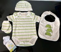 Neu Baby Set/ Body /Mütze /Kratzhandschuhe /Socken /Lätzchen Sachsen - Borna Vorschau