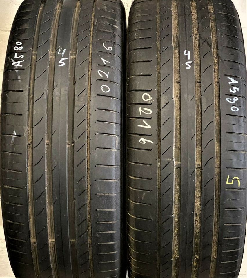 2x Sommerreifen Continental SportContact 5 235/55 R18 100V A580 in Kevelaer