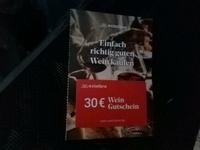 Gutschein 2x  Weinfuerst Wert 30 € Nordrhein-Westfalen - Hemer Vorschau