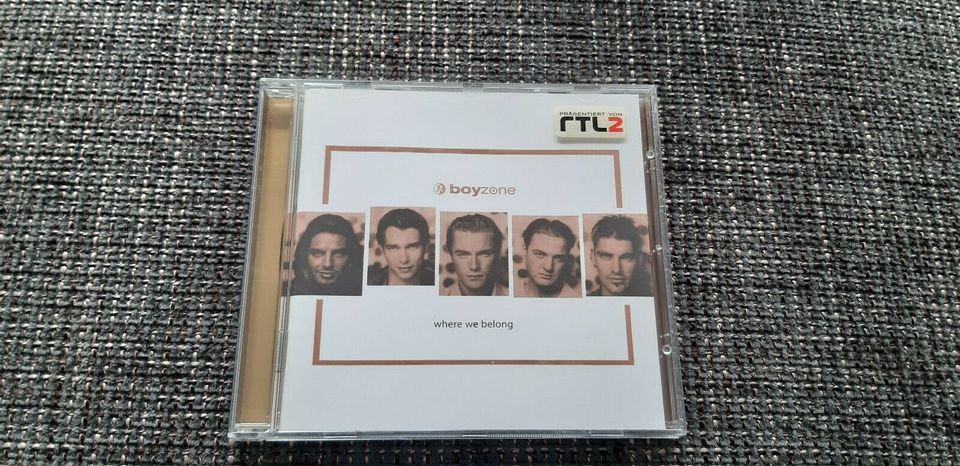 Boyzone ‎– Where We Belong / Limited Edition Release 1998 in Herten