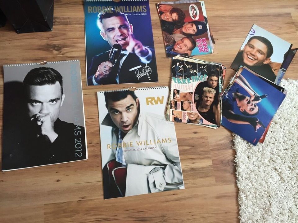 Robbie Williams / Take That Fanartikel in Sankt Augustin