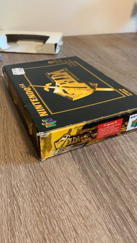 The Legend Of Zelda Ocarina of Time PAL OVP N64 Nintendo in Unterföhring