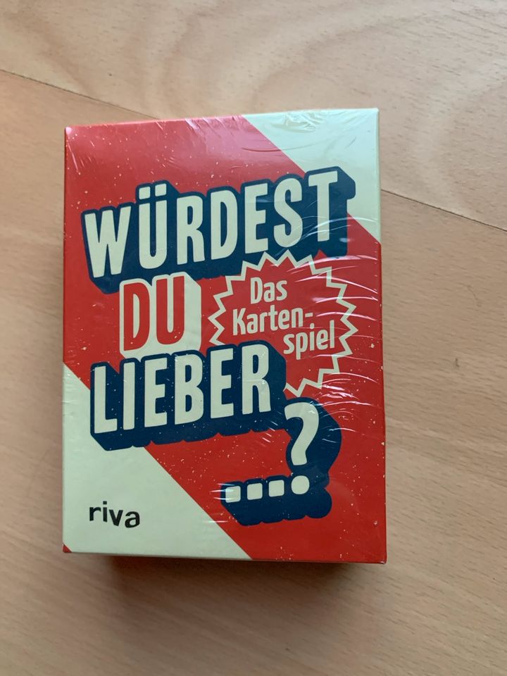 Würdest du lieber? Kartenspiel von Riva - Neu + Originalverpackt in Wegscheid