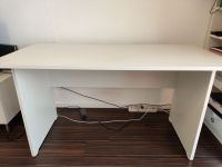 Schreibtisch, weiß, 140x65,5x76 cm Frankfurt am Main - Bornheim Vorschau