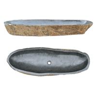 XXL Naturstein Waschbecken Aufsatzwaschbecken Flussstein 135x49cm Chemnitz - Altchemnitz Vorschau