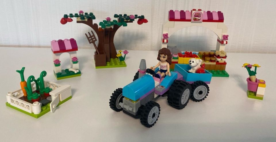 LEGO 41026 Friends: Olivias Gemüsegarten Traktor vollständig in Dormagen