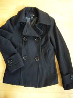 H&M schöne Cabanjacke in Schwarz Wolle/Viskose #Klassiker*Gr.34 S Baden-Württemberg - Bammental Vorschau