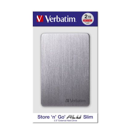 Verbatim Store 'n' Go Alu Slim 2.5" 1TB Externe HDD-Festplatte in Emden