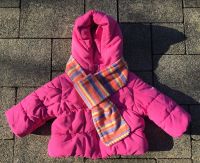 Winterjacke Mädchen pink mit Schal Gr 68 Nordrhein-Westfalen - Hennef (Sieg) Vorschau