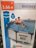Pool, Bestway Steelmax Pro mit 9150 Liter Bayern - Thurmansbang Vorschau
