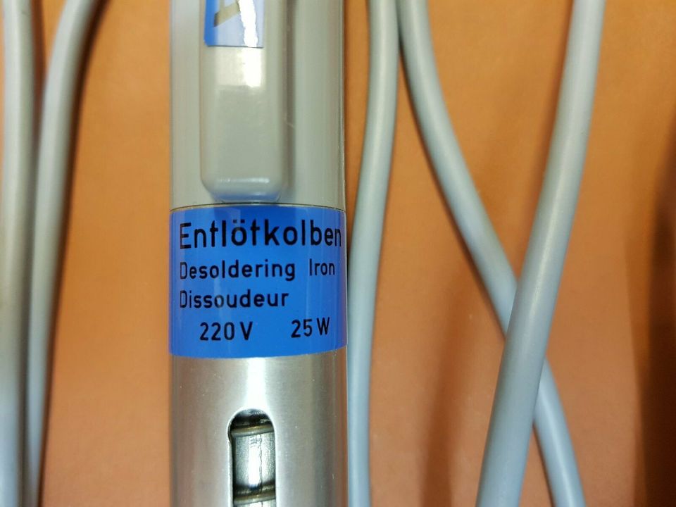 gebr. Entlötkolben ERSA Lötkolben zur Entlötung 220 V Löttechnik in Castrop-Rauxel