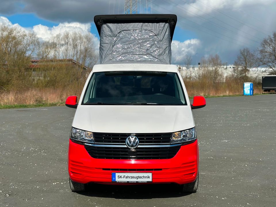 VW T6.1 2.0 TDI 110 PS Camper Ausbau Wohnmobil Standheizung Küche Klima Tempomat Finanzierung möglich in Lübeck