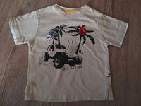 177 - T - Shirt Beige Auto Größe 98 Niedersachsen - Hagenburg Vorschau