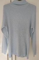 Damen Rollkragen Pullover, Rolli, eisblau, Größe 40/42 Bayern - Kreuzwertheim Vorschau