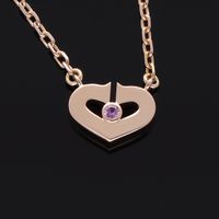 Cartier C Heart Kette Halskette Pinker Saphir Rosegold 750 Obervieland - Habenhausen Vorschau