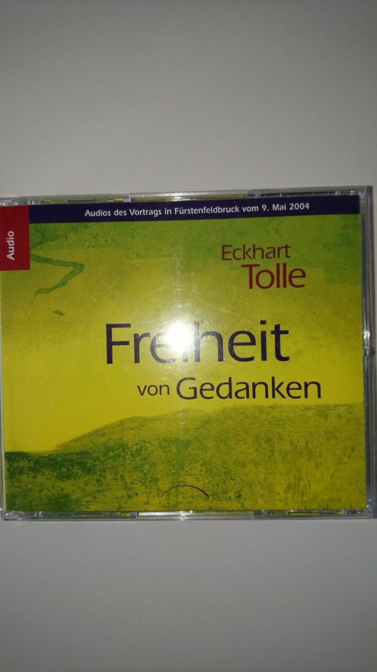 Eckhart Tolle- Freiheit von Gedanken. 3 CDs in Bad Wildungen