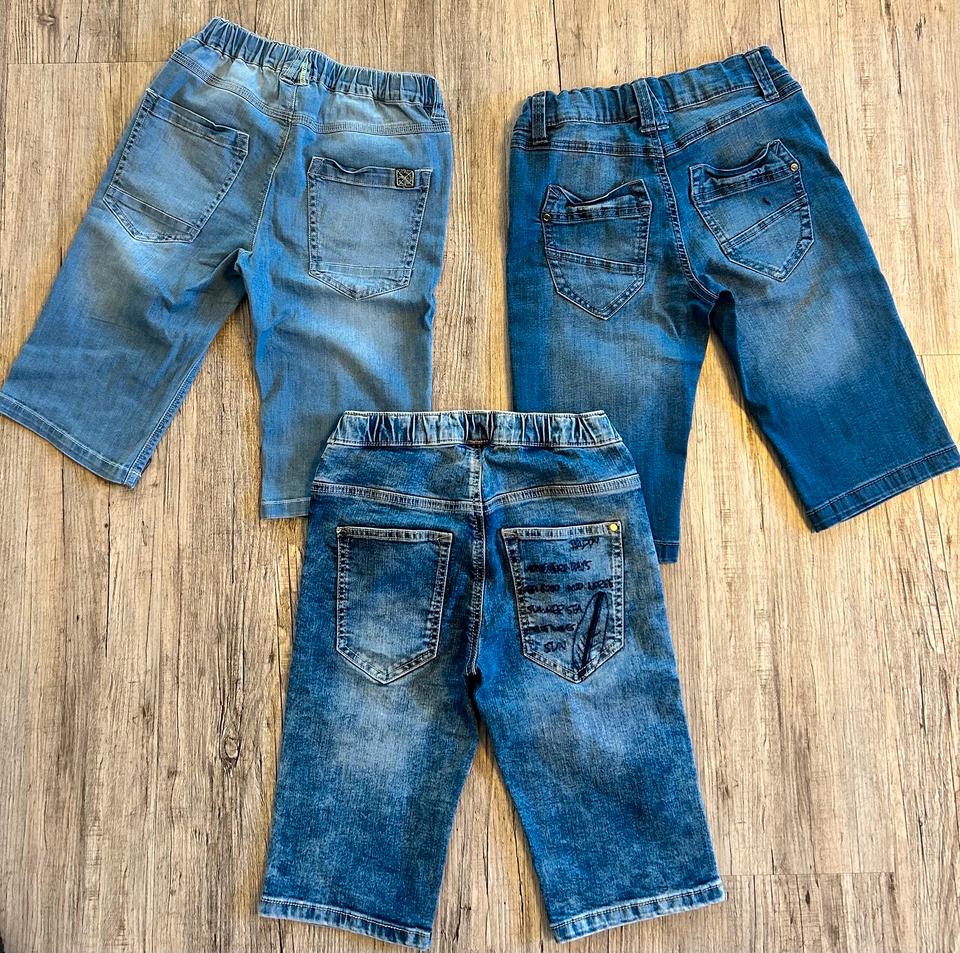 S Oliver kurze Jeans, kurze Hose Gr. 140 slim wie neu in Vestenbergsgreuth