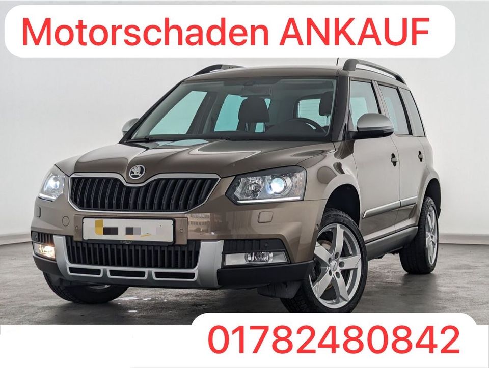 Motorschaden Ankauf Skoda Yeti Octavia Fabia RS Super B Rapid TDI in Bad Homburg