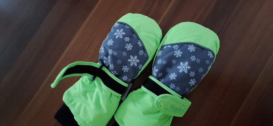 Playshoes Unisex Fäustlinge Handschuhe Neu Grün, 3 ca. 4-6 Jahre in Maisach