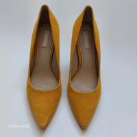 H&M Leder Pumps gelb Gr. 38 Nordrhein-Westfalen - Herzebrock-Clarholz Vorschau