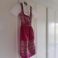Wenger Austria Designer Damen Dirndl 36/38 S/M Fuchsia Rot Silber Bayern - Siegenburg Vorschau