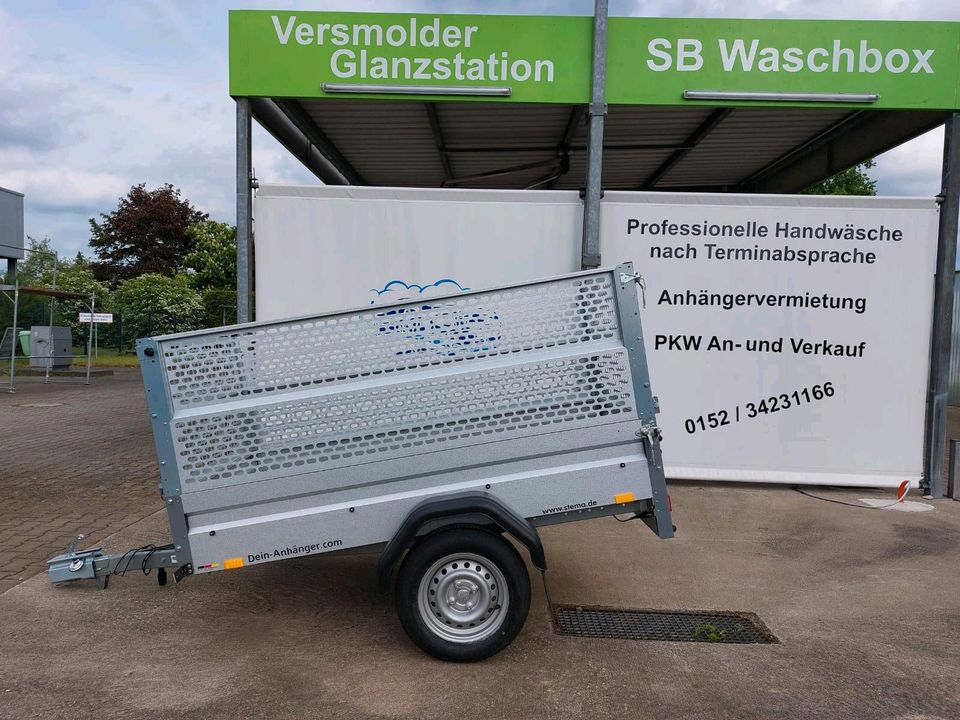 Transportanhänger 750kg zu vermieten leihen Transport Gartengerät in Versmold