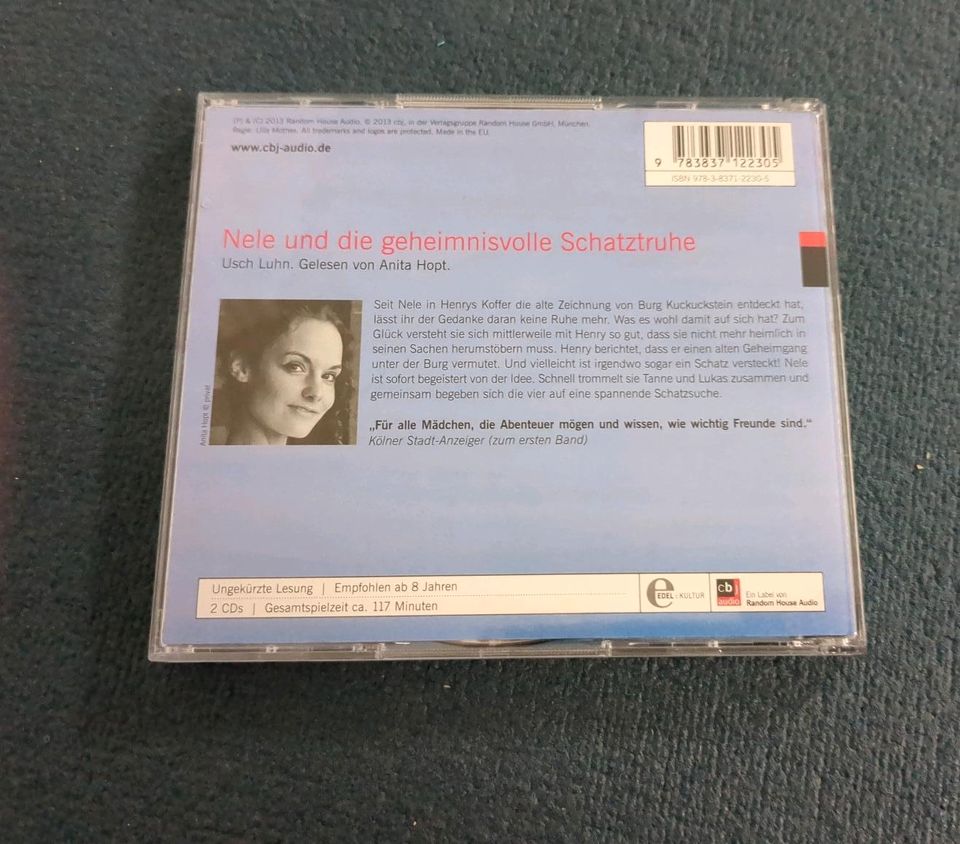 Nele und die geheimnisvolle Schatztruhe - Hörbuch 2 CDs in Poing