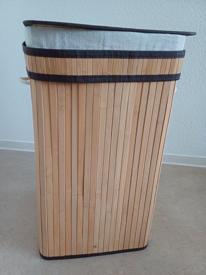 Natur Wäschekorb aus Bambus in Heidelberg
