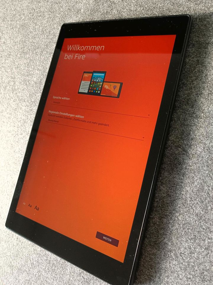 Tablet Amazon Fire HD 10 7. Generation in Nürnberg (Mittelfr)