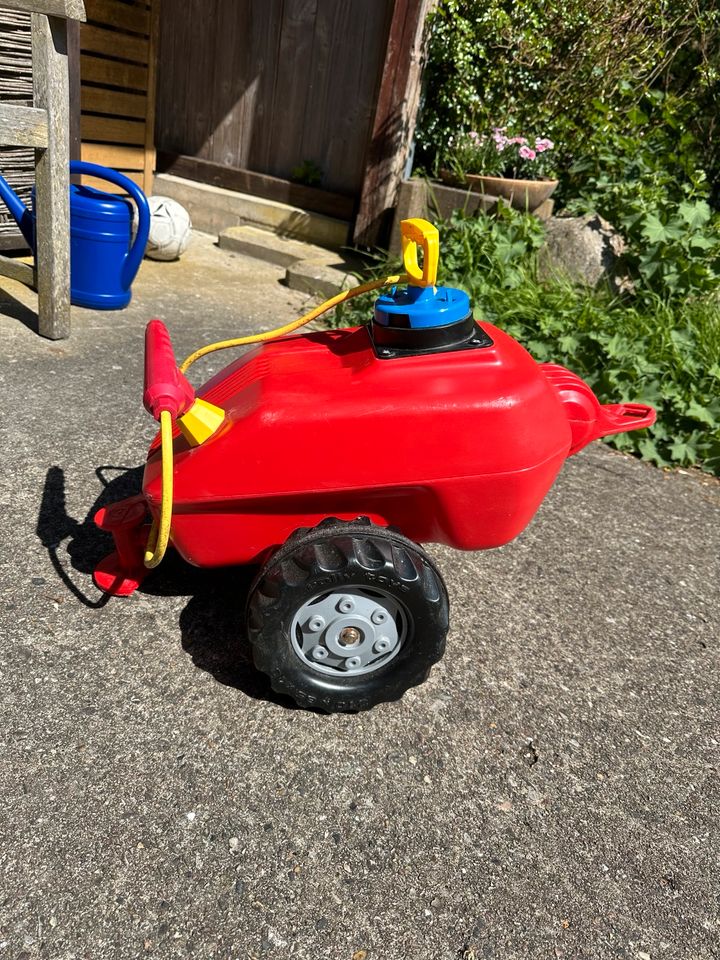 Rolly toys unimog Feuerwehr Feuerwehrauto Anhänger Tretauto in Schwabstedt