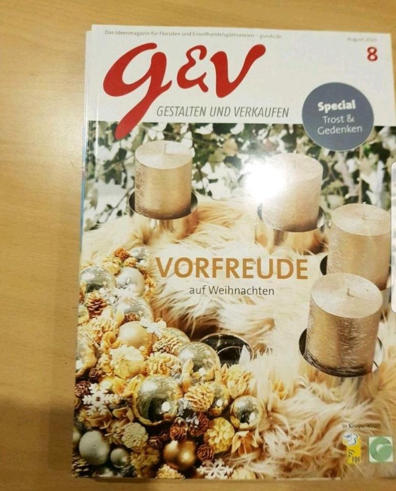 Florist / Gärtner Fachzeitschrift G&V Gestalten und Verkaufen in Freudenberg