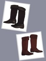 Stiefel braun + schwarz m. Stulpe * Overknees * Damen Stiefel Bayern - Bayreuth Vorschau