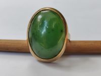 Hochwertiger großer Vintage Jade Ring 333 Gold 8 k 51 Niedersachsen - Reinstorf Vorschau