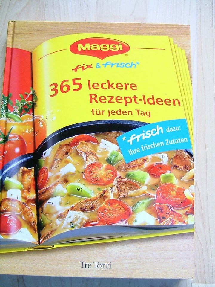 Maggi Kochbücher Hackflesich, Grillen, Gäste&Feste, 365 Tage in Neubeuern