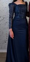 Abendkleid: elegantes Abendkleid in marineblau Bremen - Walle Vorschau