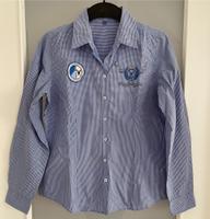Montego Bluse Hemdbluse blau weiß Gr 40 Marine Segeln Sylt Ostsee Berlin - Steglitz Vorschau