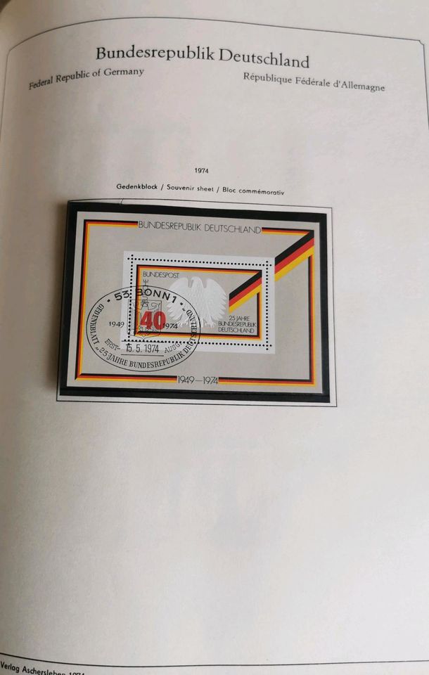Briefmarkensammlung DDR, BRD, West Berlin, Ungarn in Strausberg