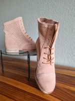 Sommer Boots Graceland Gr  37 Festival Rosa Velour Leder Rose Nordrhein-Westfalen - Neuss Vorschau