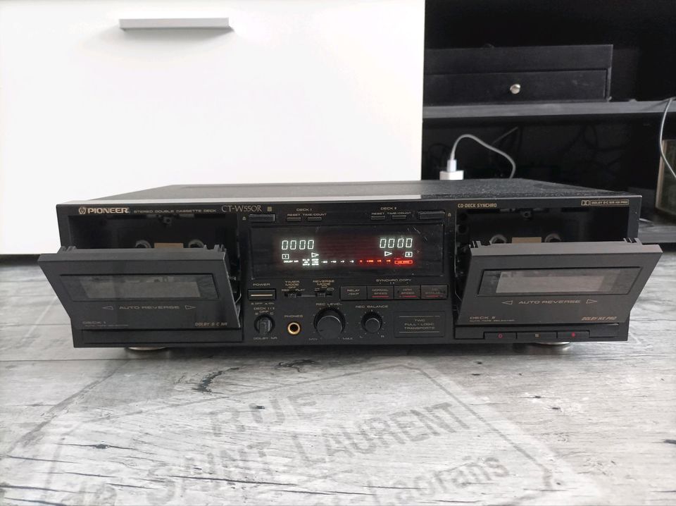 Pioneer CT-W550R Kasetten Recorder Deck in Friedrichsthal