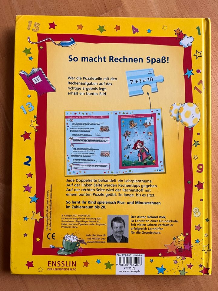 Hexe Lilli Rechen-Puzzle Plus und Minus bis 20 in Hanau