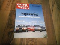 VW Golf II GTi 16V Prospekt Sonderdruck der Auto Motor+Sport 1990 Niedersachsen - Göttingen Vorschau